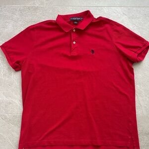 Ralph Lauren US Polo Assn Polo Shirt Men’s Red XL